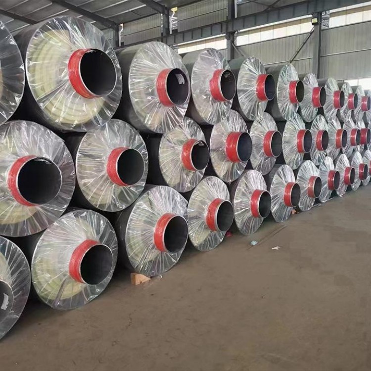 直埋钢套钢保温钢管